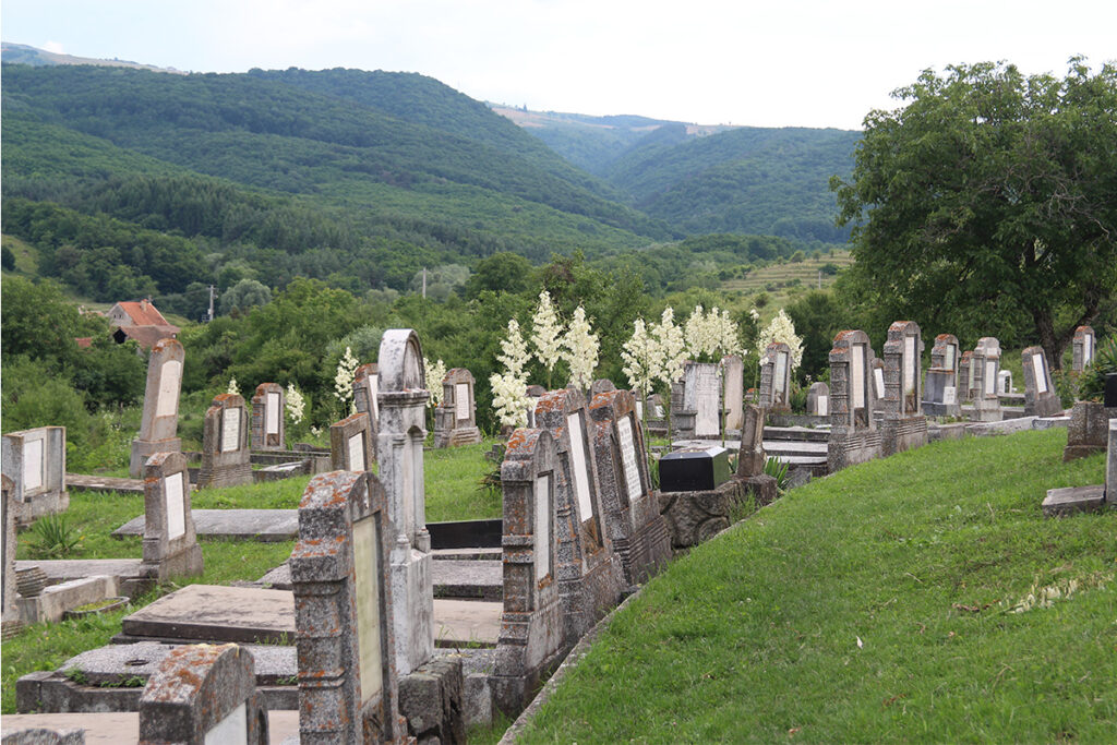 evangelischer Friedhof der siebenbuergisch-saechsischen Gemeinde in Dobring